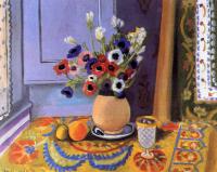 Matisse, Henri Emile Benoit - anemones in an earthenware vase
